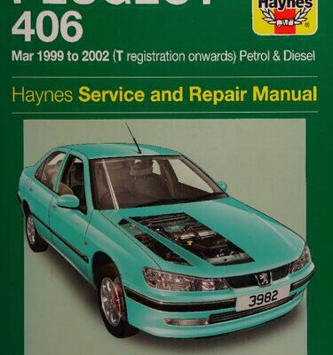 خرید و دانلود نسخه کامل کتاب Haynes Peugeot 406 March 1999 to 2002 Automotive Repair Manual