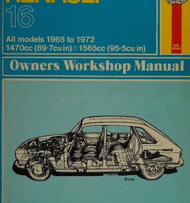خرید و دانلود نسخه کامل کتاب Haynes Renault 16 Owners Workshop Manual