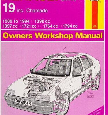 خرید و دانلود نسخه کامل کتاب Haynes Renault 19 Owners Workshop Manual