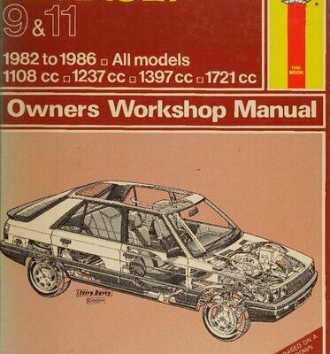 خرید و دانلود نسخه کامل کتاب Haynes Renault 9 & 11 1982 to 1986 Owners Workshop Manual