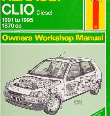 خرید و دانلود نسخه کامل کتاب Haynes Renault Clio Diesel Owners Workshop Manual 1991 to 1995
