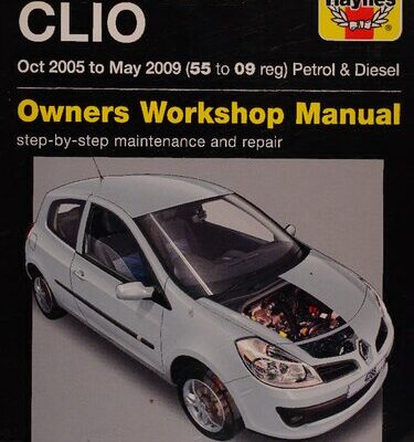 خرید و دانلود نسخه کامل کتاب Haynes Renault Clio Oct 2005 to May 2009 Owners Workshop Manual