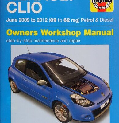خرید و دانلود نسخه کامل کتاب Haynes Renault Clio Petrol & Diesel Owners Workshop Manual