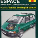 خرید و دانلود نسخه کامل کتاب Haynes Renault Espace 1985 to 1996 Service and Repair Manual