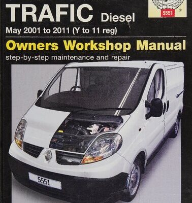 خرید و دانلود نسخه کامل کتاب Haynes Renault Trafic Diesel May 2001 to 2011 (Y to 11 reg) Owners Workshop Manual