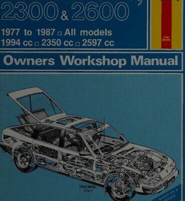 خرید و دانلود نسخه کامل کتاب Haynes Rover 2000, 2300 & 2600 Owners Workshop Manual