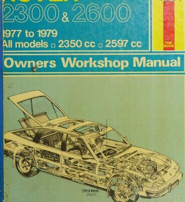 خرید و دانلود نسخه کامل کتاب Haynes Rover 2300 & 2600 Owners Workshop Manual