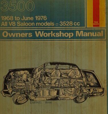خرید و دانلود نسخه کامل کتاب Haynes Rover 3500 Owners Workshop Manual