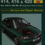 خرید و دانلود نسخه کامل کتاب Haynes Rover 414, 416 and 420 1995 to 1998 Service and Repair Manual