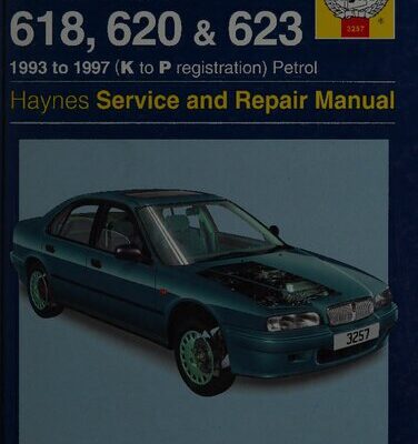 خرید و دانلود نسخه کامل کتاب Haynes Rover 618, 620 & 623 1993 to 1997 Service and Repair Manual