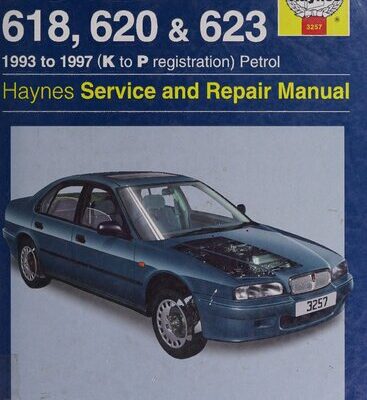 خرید و دانلود نسخه کامل کتاب Haynes Rover 618, 620 & 623 1993 to 1997 Service and Repair Manual