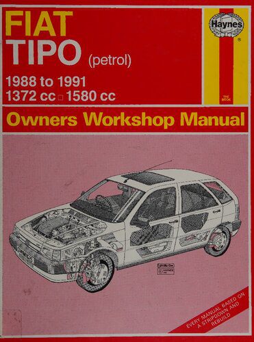خرید و دانلود نسخه کامل کتاب Haynes Rover Fiat Tipo 1988 to 1991 Owners Workshop Manual_68fb3a96f04eb.jpeg خرید و دانلود نسخه کامل کتاب Haynes Rover Fiat Tipo 1988 to 1991 Owners Workshop Manual