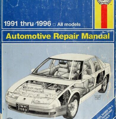 خرید و دانلود نسخه کامل کتاب Haynes Saturn 1991 thru 1996 Automotive Repair Manual