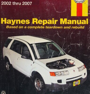 خرید و دانلود نسخه کامل کتاب Haynes Saturn Vue 2002 thru 2007 Automotive Repair Manual