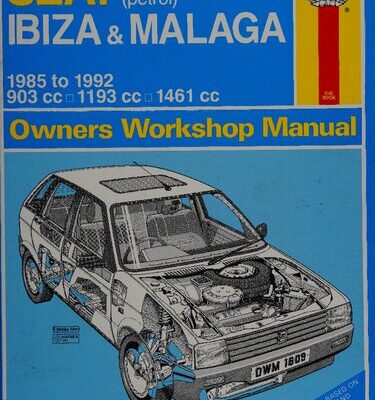 خرید و دانلود نسخه کامل کتاب Haynes Seat Ibiza and Malaga Owners Workshop Manual