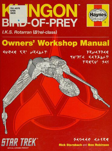 خرید و دانلود نسخه کامل کتاب Haynes Star Trek Klingon Bird-of-Prey Owner’s Workshop Manual_68f9e901aec4b.jpeg خرید و دانلود نسخه کامل کتاب Haynes Star Trek Klingon Bird-of-Prey Owner’s Workshop Manual