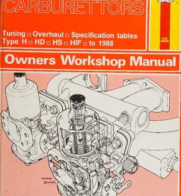 خرید و دانلود نسخه کامل کتاب Haynes SU Carburettors Owners Workshop Manual
