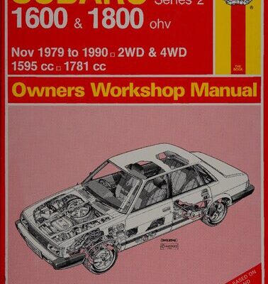 خرید و دانلود نسخه کامل کتاب Haynes Subaru 1600 & 1800 (Nov ’79 to ’90) Owners Workshop Manual