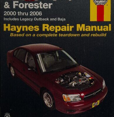 خرید و دانلود نسخه کامل کتاب Haynes Subaru Legacy and Forester Automotive Repair Manual