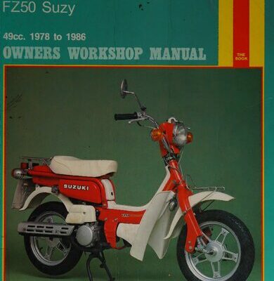 خرید و دانلود نسخه کامل کتاب Haynes Suzuki FZ50 Suzy Owner’s Workshop Manual