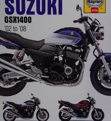 خرید و دانلود نسخه کامل کتاب Haynes Suzuki GSX1400 Service & Repair Manual 2002 to 2008