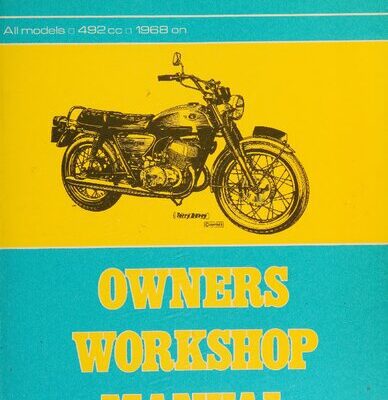 خرید و دانلود نسخه کامل کتاب Haynes Suzuki Twin 500 Owner’s Workshop Manual