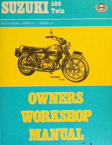 خرید و دانلود نسخه کامل کتاب Haynes Suzuki Twin 500 Owner’s Workshop Manual_68fc06b6291ec.jpeg خرید و دانلود نسخه کامل کتاب Haynes Suzuki Twin 500 Owner’s Workshop Manual