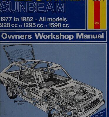 خرید و دانلود نسخه کامل کتاب Haynes Talbot/Chrysler Sunbeam 1977 to 1982 Owners Workshop Manual