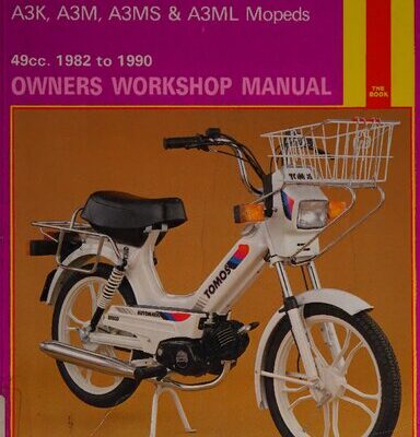 خرید و دانلود نسخه کامل کتاب Haynes Tomos A3K, A3M, A3MS & A3ML Mopeds Owners Workshop Manual