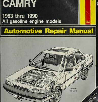 خرید و دانلود نسخه کامل کتاب Haynes Toyota Camry 1983 thru 1990 Automotive Repair Manual