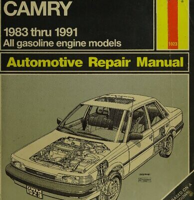 خرید و دانلود نسخه کامل کتاب Haynes Toyota Camry 1983 thru 1991 Automotive Repair Manual