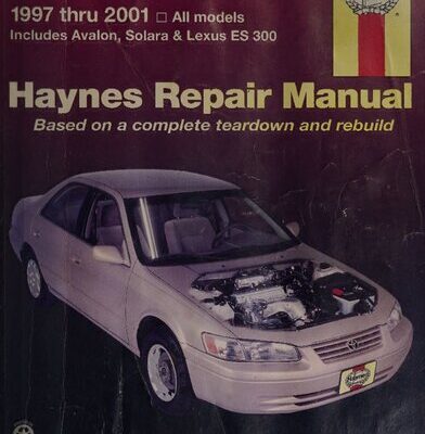 خرید و دانلود نسخه کامل کتاب Haynes Toyota Camry and Lexus ES 300 Automotive Repair Manual