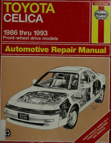 خرید و دانلود نسخه کامل کتاب Haynes Toyota Celica FWD Automotive Repair Manual 2nd Edition_68fc495816fb5.jpeg خرید و دانلود نسخه کامل کتاب Haynes Toyota Celica FWD Automotive Repair Manual 2nd Edition