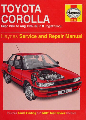 خرید و دانلود نسخه کامل کتاب Haynes Toyota Corolla 1987-92 Service and Repair Manual_68fbc4f3396f1.jpeg خرید و دانلود نسخه کامل کتاب Haynes Toyota Corolla 1987-92 Service and Repair Manual