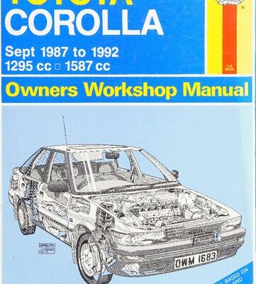 خرید و دانلود نسخه کامل کتاب Haynes Toyota Corolla Owners Workshop Manual