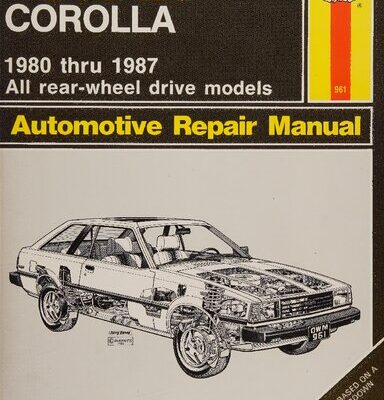 خرید و دانلود نسخه کامل کتاب Haynes Toyota Corolla RWD Automotive Repair Manual