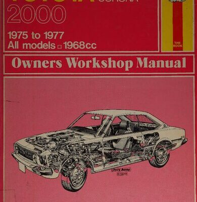 خرید و دانلود نسخه کامل کتاب Haynes Toyota Corona 2000 Owners Workshop Manual
