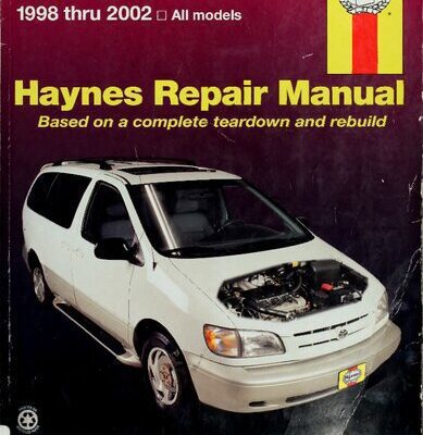 خرید و دانلود نسخه کامل کتاب Haynes Toyota Sienna Automotive Repair Manual