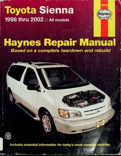خرید و دانلود نسخه کامل کتاب Haynes Toyota Sienna Automotive Repair Manual_68fbc86261f39.jpeg خرید و دانلود نسخه کامل کتاب Haynes Toyota Sienna Automotive Repair Manual