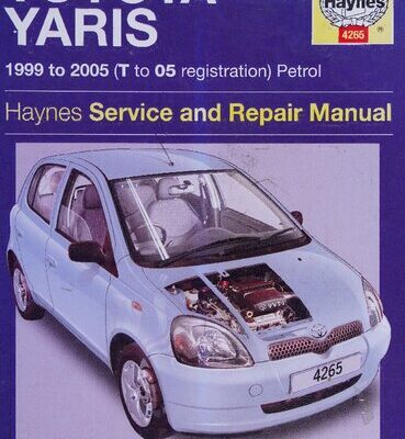 خرید و دانلود نسخه کامل کتاب Haynes Toyota Yaris 1999 to 2005 (T to 05 Registration) Petrol Service and Repair Manual