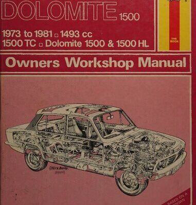 خرید و دانلود نسخه کامل کتاب Haynes Triumph 1500TC and Dolomite 1500 Owners Workshop Manual