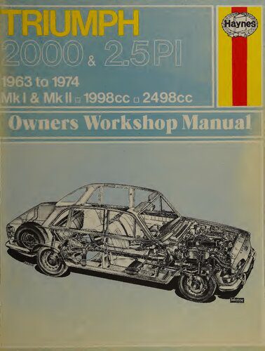 خرید و دانلود نسخه کامل کتاب Haynes Triumph 2000 and 2.5 PI 1963 to 1974 Owners Workshop Manual_68fc47f532383.jpeg خرید و دانلود نسخه کامل کتاب Haynes Triumph 2000 and 2.5 PI 1963 to 1974 Owners Workshop Manual