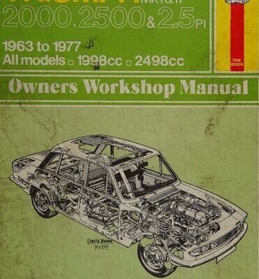 خرید و دانلود نسخه کامل کتاب Haynes Triumph 2000 and 2500 Pl Owners Workshop Manual