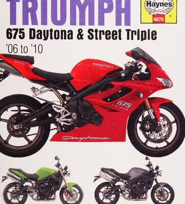 خرید و دانلود نسخه کامل کتاب Haynes Triumph 675 Service and Repair Manual