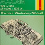 خرید و دانلود نسخه کامل کتاب Haynes Triumph Acclaim Owners Workshop Manual