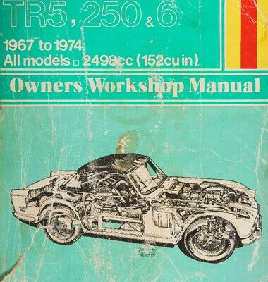 خرید و دانلود نسخه کامل کتاب Haynes Triumph TR5 & 6 Owners Workshop Manual