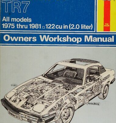 خرید و دانلود نسخه کامل کتاب Haynes Triumph TR7 1975 thru 1981 Owners Workshop Manual