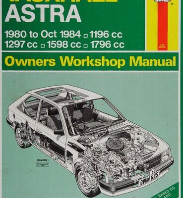 خرید و دانلود نسخه کامل کتاب Haynes Vauxhall Astra 1980 to 1984 Owners Workshop Manual