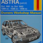 خرید و دانلود نسخه کامل کتاب Haynes Vauxhall Astra 1991 to 1992 Owners Workshop Manual