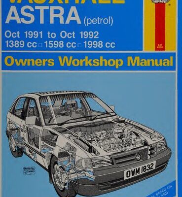 خرید و دانلود نسخه کامل کتاب Haynes Vauxhall Astra 1991 to 1992 Owners Workshop Manual